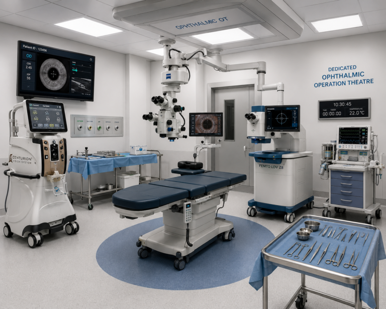 Dedicated Ophthalmic Operation Theatres